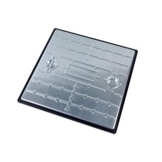 Clark Drain 5 Tonne GPW Steel Manhole Cover and Frame 600x600x30mm PC7BG